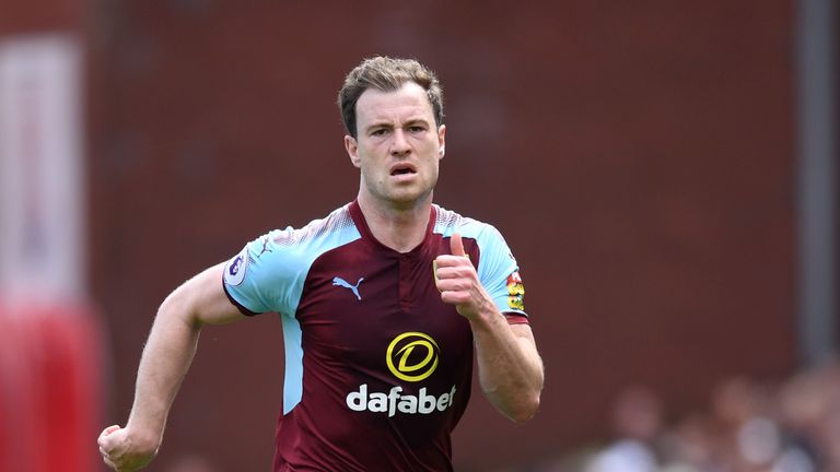 Ashley Barnes featured during Burnley's 1-0 win over Cork City