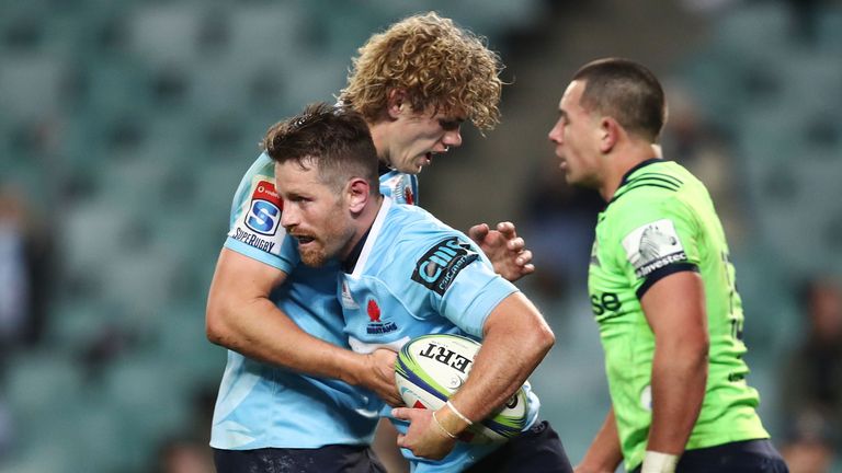 during the Super Rugby Qualifying match between the Waratahs and the Highlanders at Allianz Stadium on July 21, 2018 in Sydney, Australia.
