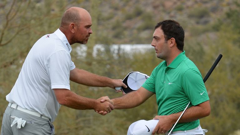 Bjorn alongside Molinari in 2014