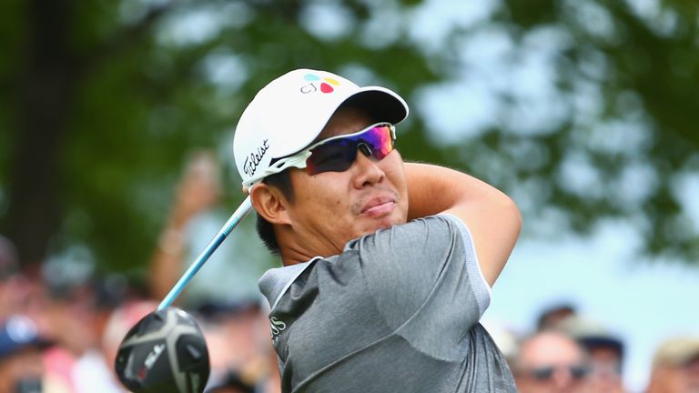 Byeong Hun An during the final round at the RBC Canadian Open at Glen Abbey Golf Club on July 29, 2018 in Oakville, Canada.