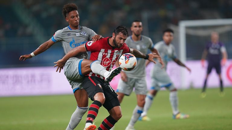 Charlie Austin made a goal for Southampton in their first pre-season friendly