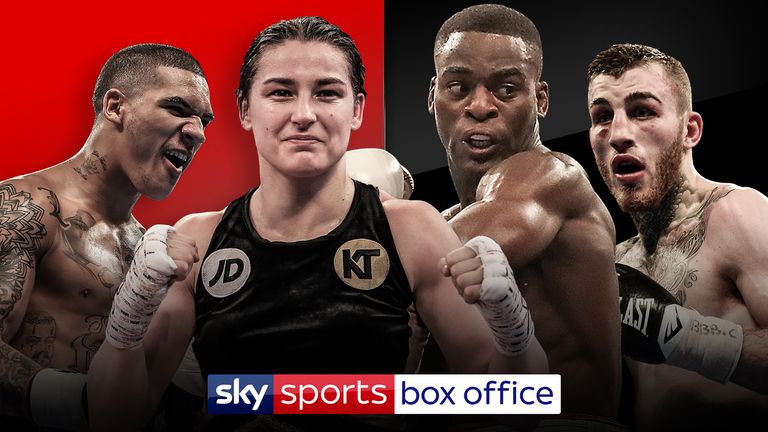 BENN, TAYLOR, BUATSI AND EGGINGTON ON SKY SPORTS BOX OFFICE