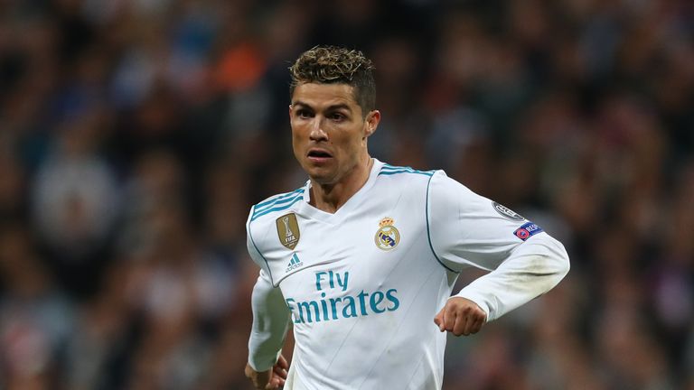 Cristiano Ronaldo during the UEFA Champions League Semi Final, Second Leg match between Real Madrid and Bayern Munich