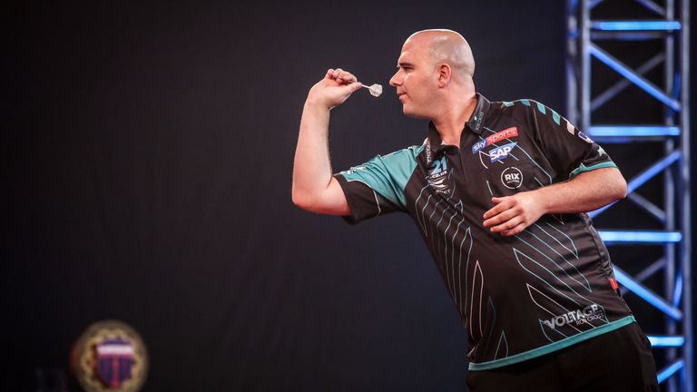 Rob Cross suffered defeat in a World Series of Darts final for the second week running - Credit: Henry Yu – YouSports/PDC