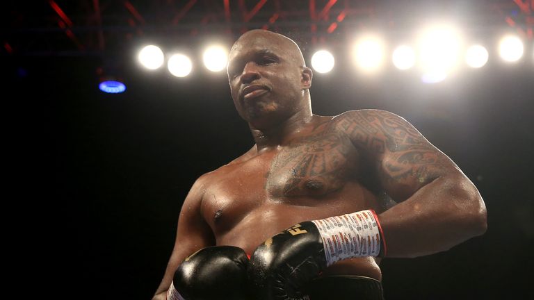 Dillian Whyte at The O2 Arena on July 28, 2018 in London, England