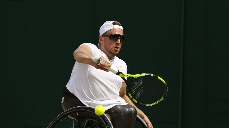Dylan Alcott's plans go beyond just playing