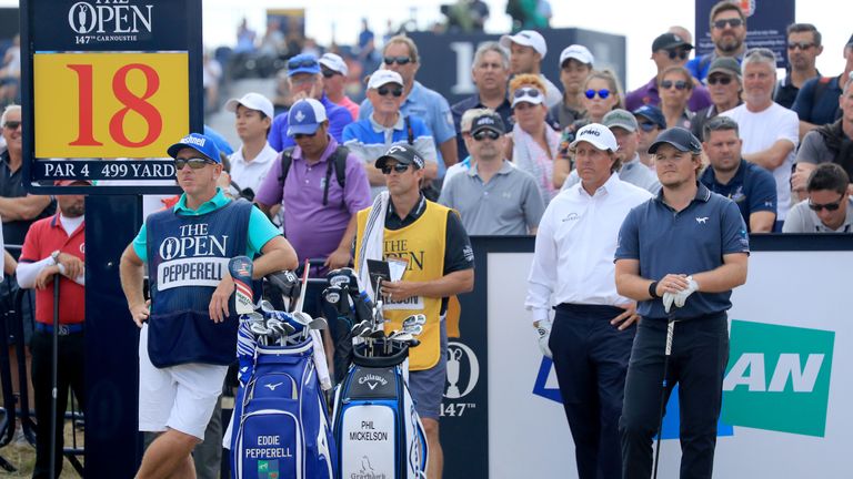 during the final round of the 147th Open Championship at Carnoustie Golf Club on July 22, 2018 in Carnoustie, Scotland.