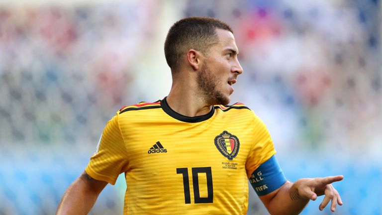 Eden Hazard scored Belgium's second goal to seal third place for Roberto Martinez's side