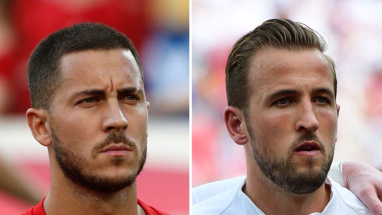 Eden Hazard could come up against Harry Kane with a bronze medal at stake