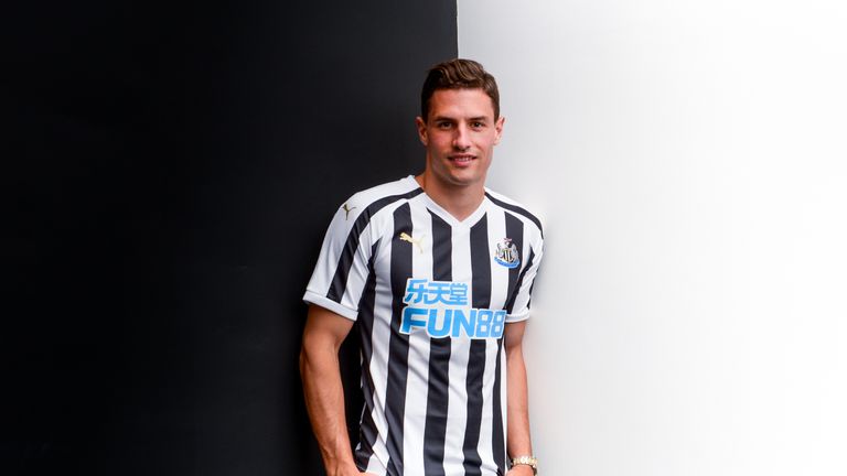 Newcastle United unveil new signing Fabian Schar