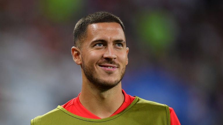 Belgium midfielder Eden Hazard