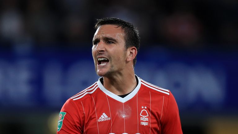 Bolton defender Jack Hobbs, pictured playing for Nottingham Forest in 2017