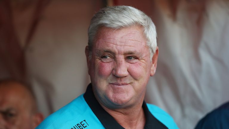 Aston Villa manager Steve Bruce