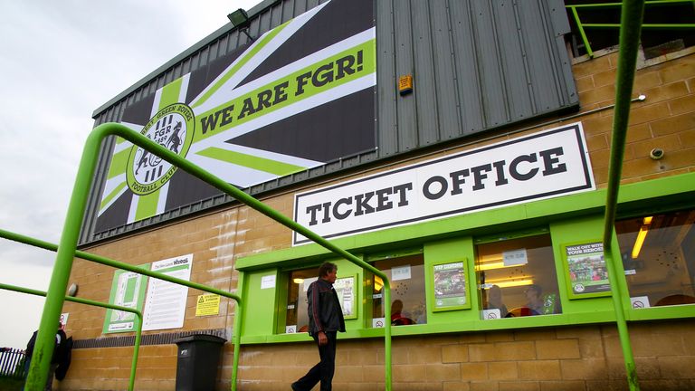 Forest Green Rovers stadium