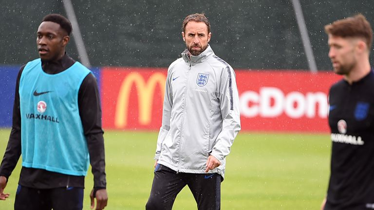 Gareth Southgate in Repino