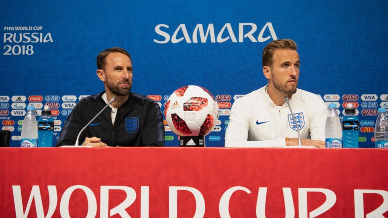 Gareth Southgate and Harry Kane speak ahead of England's quarter-final with Sweden