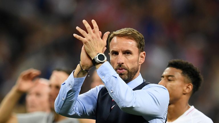  during the 2018 FIFA World Cup Russia Semi Final match between England and Croatia at Luzhniki Stadium on July 11, 2018 in Moscow, Russia.