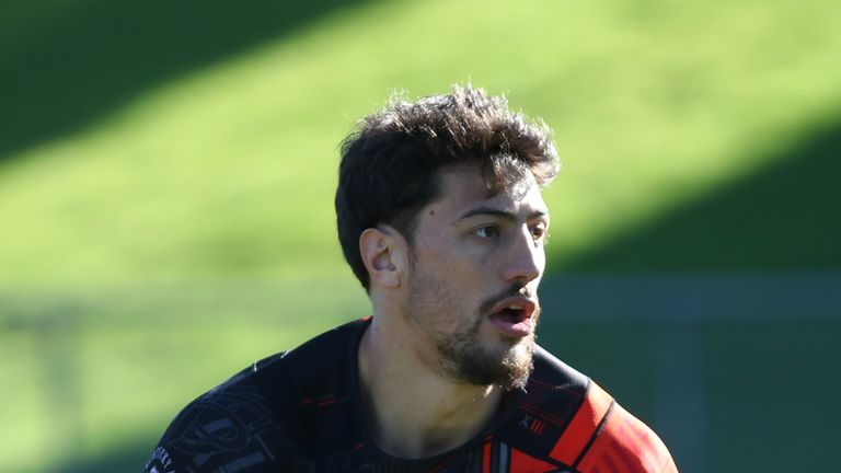 Anthony Gelling was a try-scorer for New Zealand Warriors at the weekend