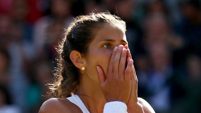 Julia Goerges is through to her first Grand Slam semi-final