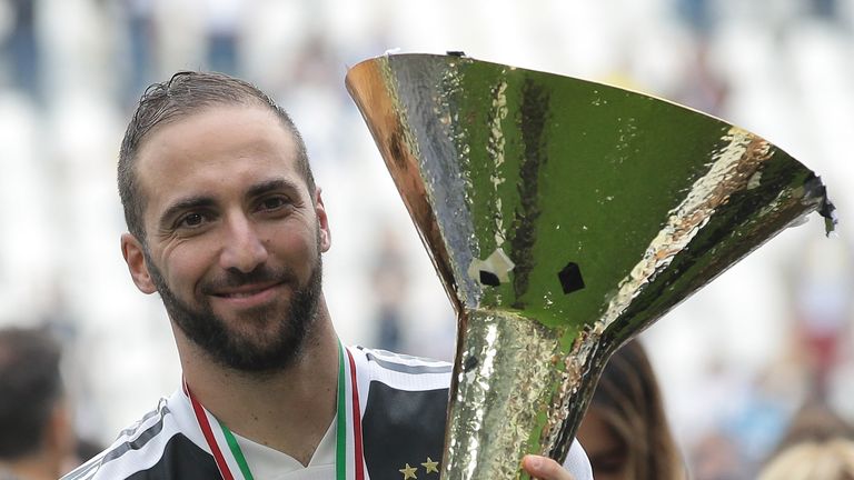 Juventus striker Gonzalo Higuain