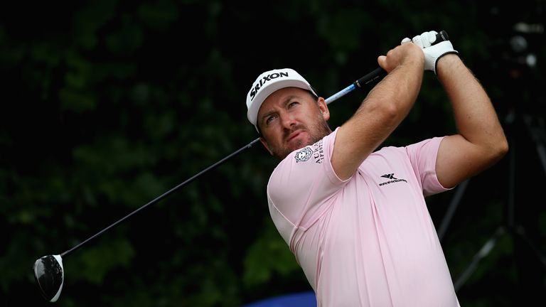 Graeme McDowell during the final round at the RBC Canadian Open at Glen Abbey Golf Club on July 29, 2018 in Oakville, Canada.