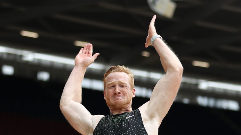 London 2012 long jump gold medallist Greg Rutherford