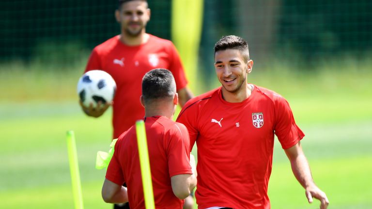 Marko Grujic was part of Serbia's squad for the World Cup