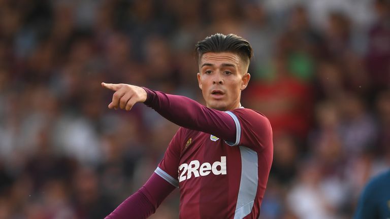 during a friendly match between Aston Villa and West Ham United at Banks' Stadium on July 25, 2018 in Walsall, England.