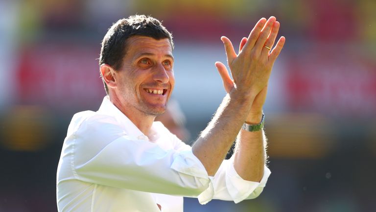 Javi Gracia became Watford manager in 2018
