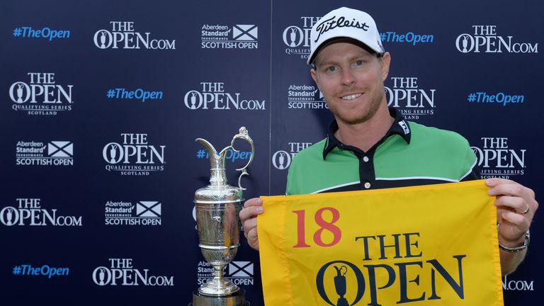Jens Dantorp is poised for his Open debut