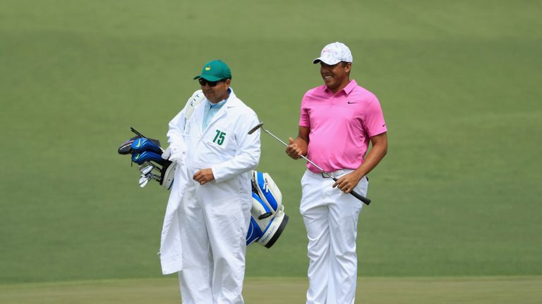 Jhonattan Vegas made it to the course shortly before his tee time