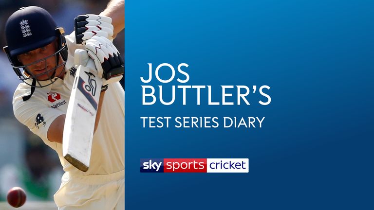 Jos Buttler's Test series diary