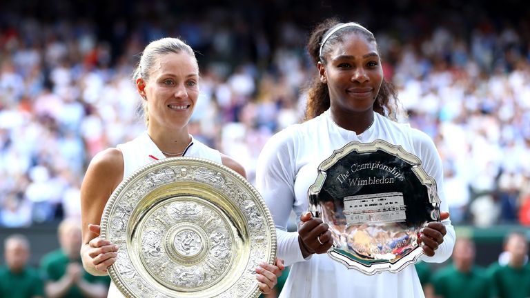 Angelique Kerber, Serena Williams