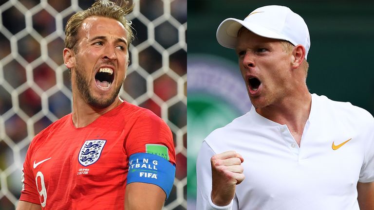 Kyle Edmund hopes his game with Novak Djokovic will not clash with England on Saturday