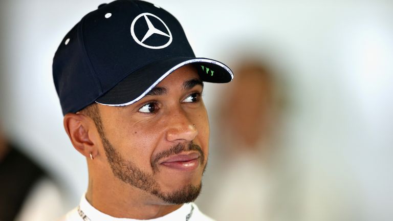 Formula One World Champion Lewis Hamilton during practice for the German Grand Prix at Hockenheimring on July 20, 2018