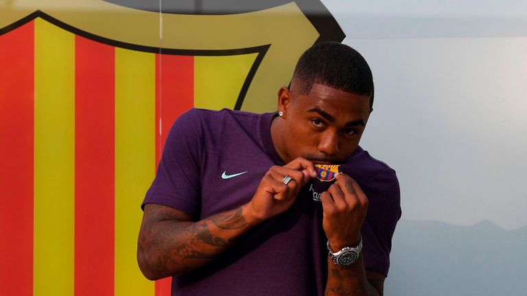Barcelona have agreed a deal to sign Malcom for £37.3m