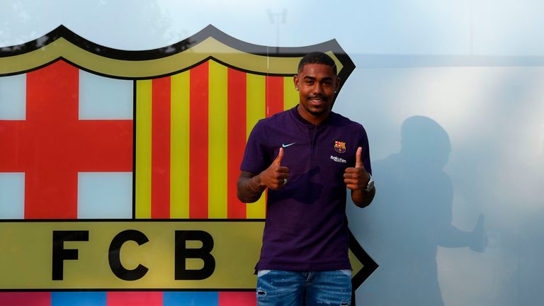 Barcelona have agreed a deal to sign Malcom from Bordeaux