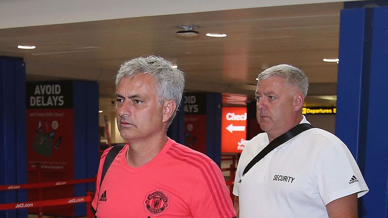  at Manchester Airport on July 15, 2018 in Manchester, England.