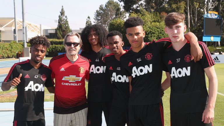 Some of Manchester United's brightest youngsters who have travelled on their pre-season tour