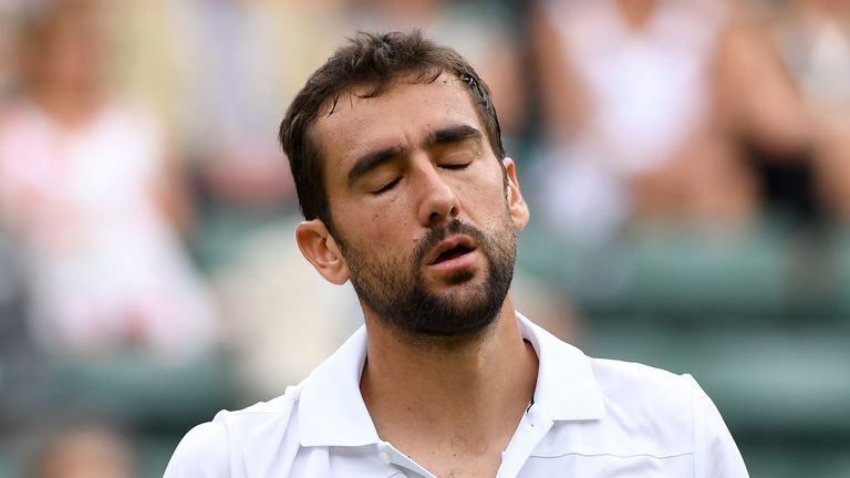 Marin Cilic Crashes Out Of Wimbledon After Losing To Guido Pella In Five Sets Tennis News Sky Sports