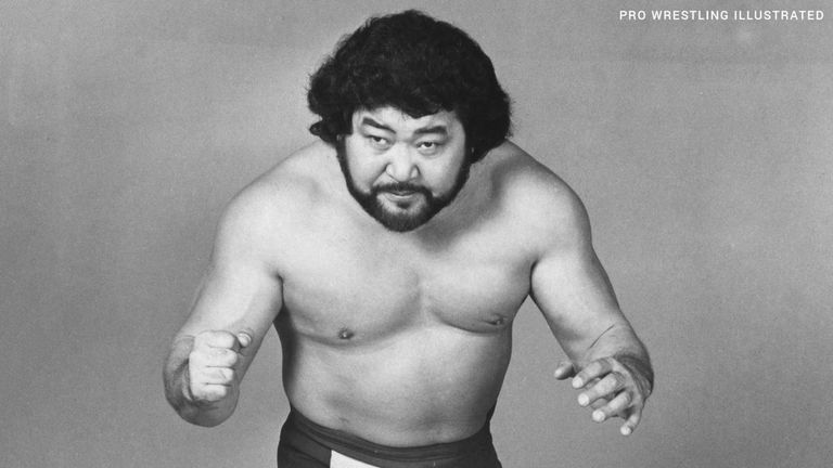 Masa Saito twice held the then-WWF World tag-team titles with Mr Fuji (picture: Pro Wrestling Illustrated)