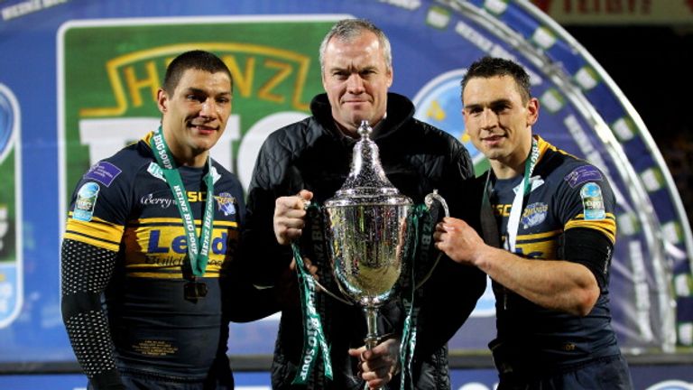 Brian McDermott won the World Club Challenge with the Rhinos in 2012