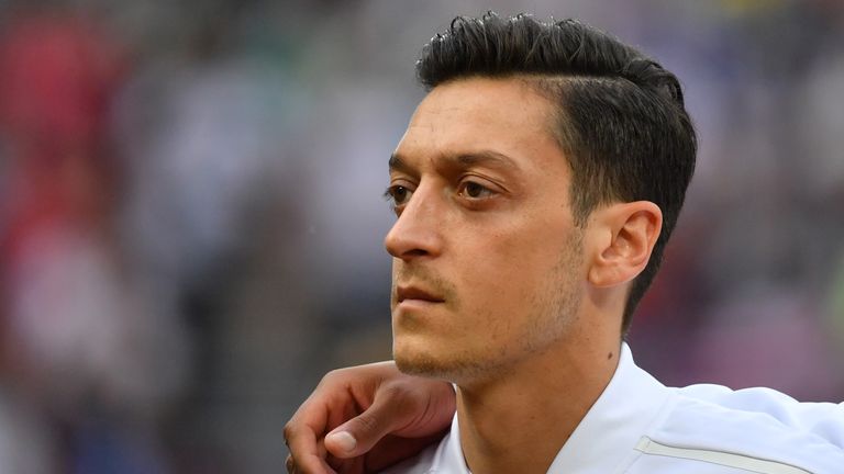 Mesut Ozil says he will "no longer be playing for Germany" after accusing some German FA officials of racism.