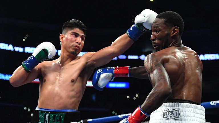 Garcis had Easter Jr down in the third  on his way to a unanimous decision