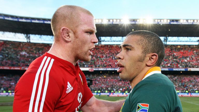 of South Africa of the Lions during the Second Test match between South Africa and the British and Irish Lions at Loftus Versfeld on June 27, 2009 in Pretoria, South Africa. (Photo by David Rogers/Getty Images) 