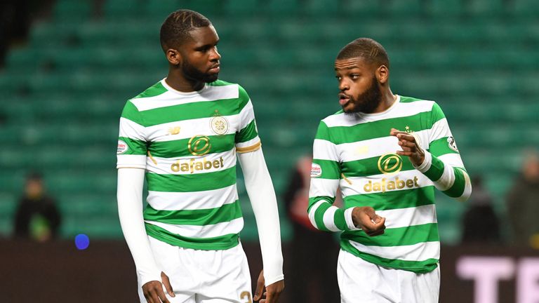 Odsonne Edouard and Olivier Ntcham are back in training following a car crash in Glasgow