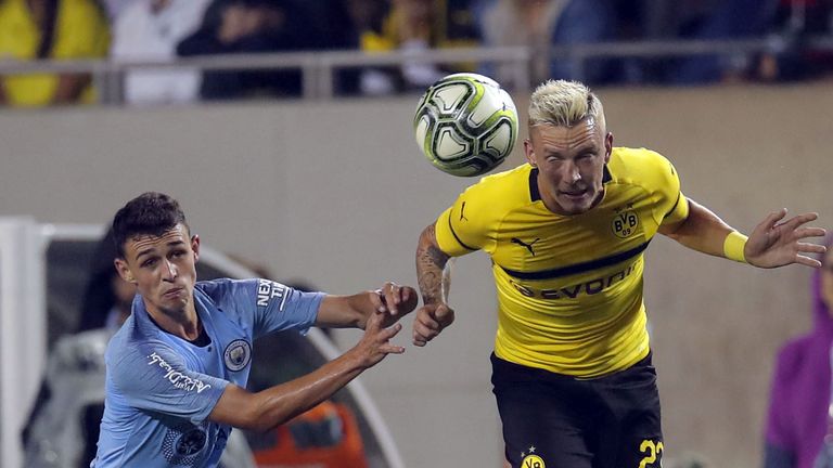 Phil Foden Manchester City v Dortmund in Chicago