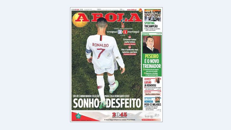 portugal newspaper world cup
