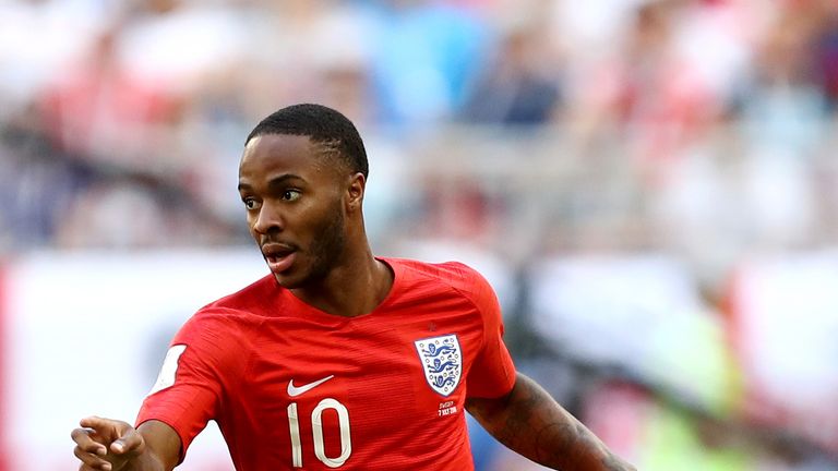 Raheem Sterling put in a brilliant performance against Sweden, says Gary Neville