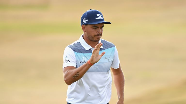 Rickie Fowler during day three of the Aberdeen Standard Investments Scottish Open at Gullane Golf Course on July 14, 2018 in Gullane, Scotland